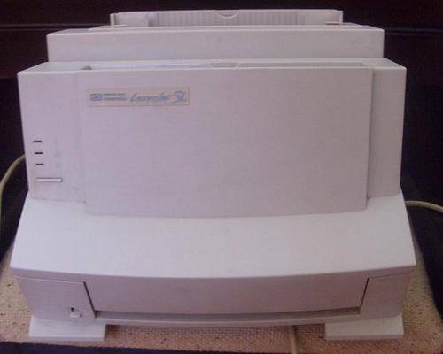 HP LaserJet 5L Printer and English User manual