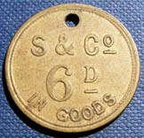 STRACHAN & CO 6d of Type #4