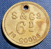 STRACHAN & CO 6d of Type #4