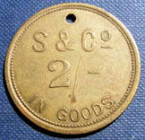 STRACHAN & CO 2/- of Type #4