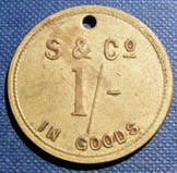 STRACHAN & CO 1/- of Type #4