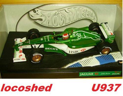 Jaguar R1 F1 2000 #7 Eddie Irvine HotWheels top pre-owned #U937