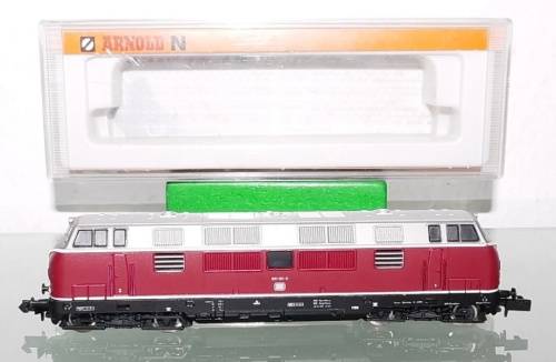 N gauge BR221 Diesel Locomotive, Express, 4 axle, analogue, mint, boxed N3302 Arnold