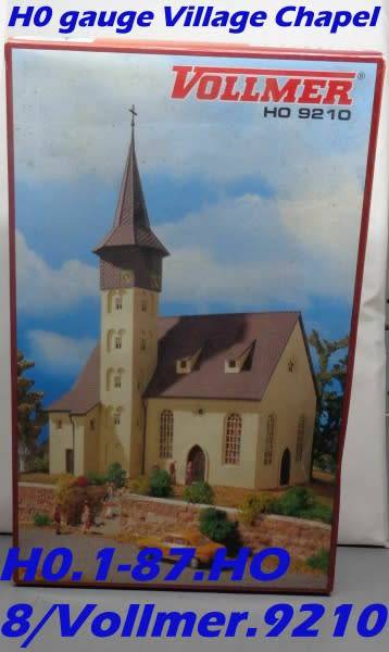 H0 gauge Village Chapel (185xx140x300mm h) building kit, H0.1-87.HO 8/Vollmer.9210
