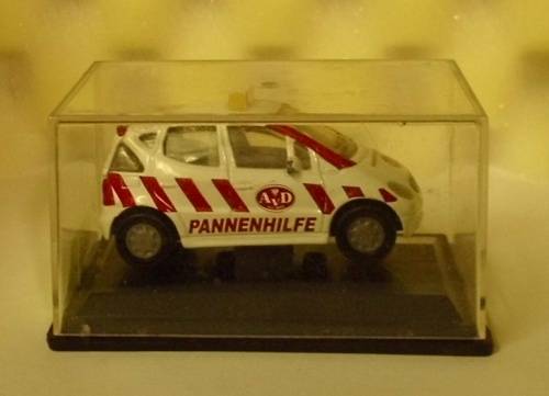 Mercedes-Benz A160 2001 white AVD Breakdown Assistance 1/55 Siku NEW+boxed #125501 MW-loco