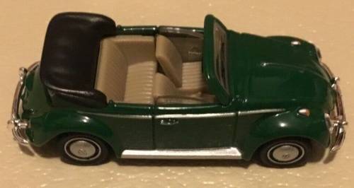 Volkswagen Beetle Cabriolet 1961 green 1/72 Schuco NEW+boxed    #7202 MWS wheels