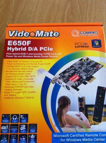Videate E650F Video card