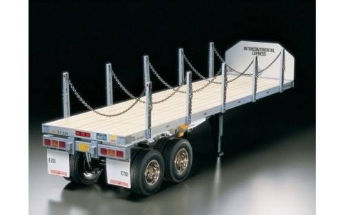 TAMIYA  1/14 Flatbed Semi-Trailer