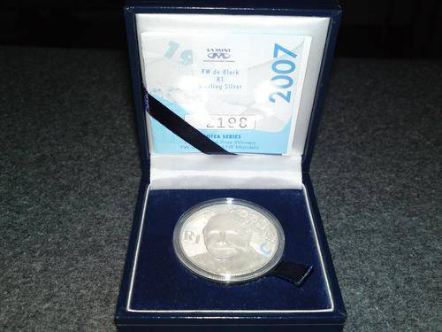 2007 FW de Klerk R1 (Protea Series) - Only 6000 Minted