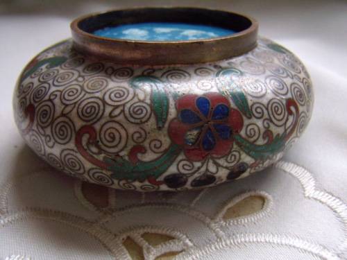 Cloisonne Round Bowl