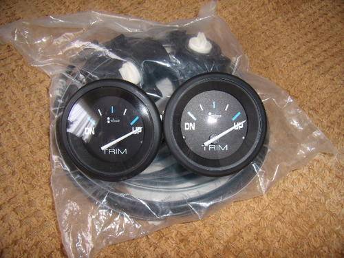 Pair of Sender Kit and Trim Gauges -  Sold as a Kit - A New in Packaging -