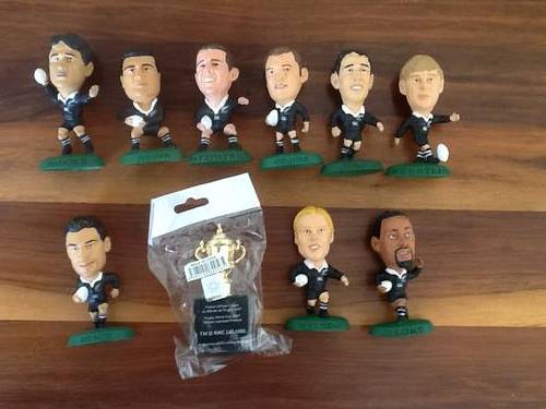 Corinthian New Zealand All Blacks rugby figures / figurines