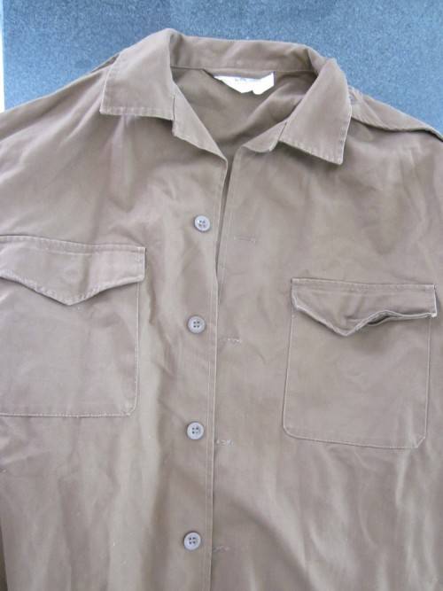 SADF Long Sleeve Brown Shirt 1979