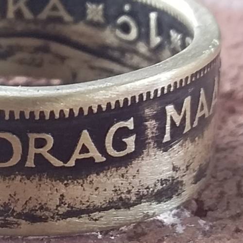 Coin Ring 1c 1961 Unity Is Strength / Eendrag Maak Mag