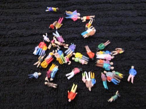 50 HO Scale people Hand painted