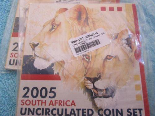 2005 Uncirculated Set, Sealed as received from the SAMint