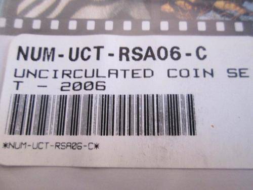2006 Uncirculated Set, Sealed as received from the SAMint