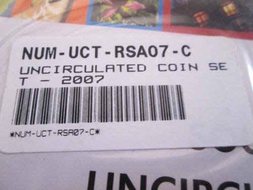 2007 Uncirculated Set, Sealed as received from the SAMint