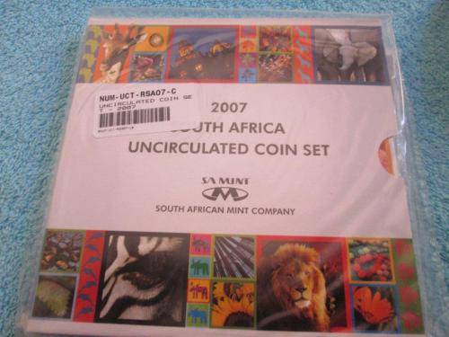 2007 Uncirculated Set, Sealed as received from the SAMint