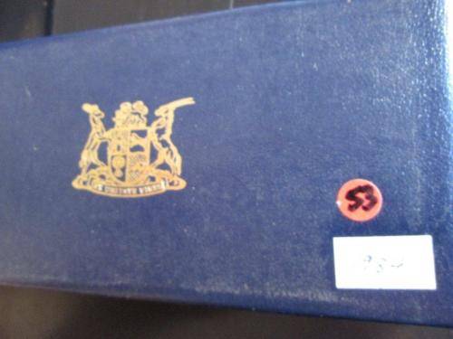SA Proof Coins Sets 1984 (Silver and Nickle R1 in set)