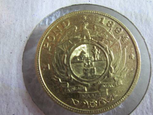 1894 Kruger 1 Pound Gold