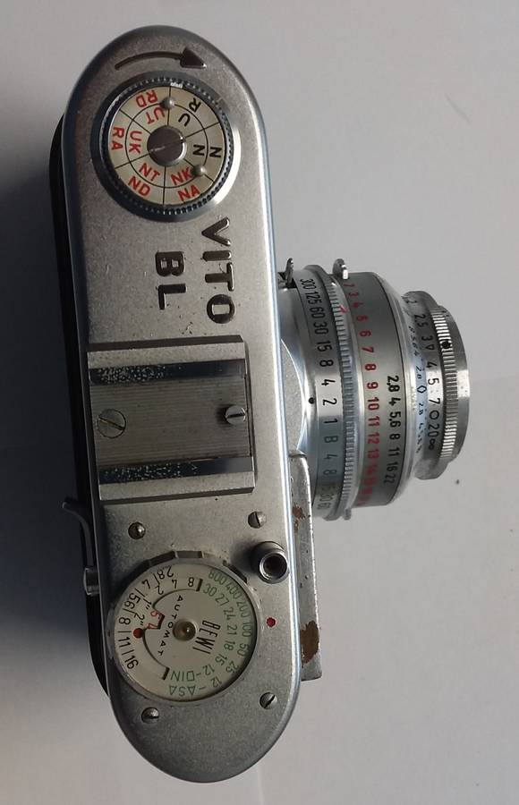 Voigtlander Vito BL 35mm Film Camera with Vito Automatic for spares