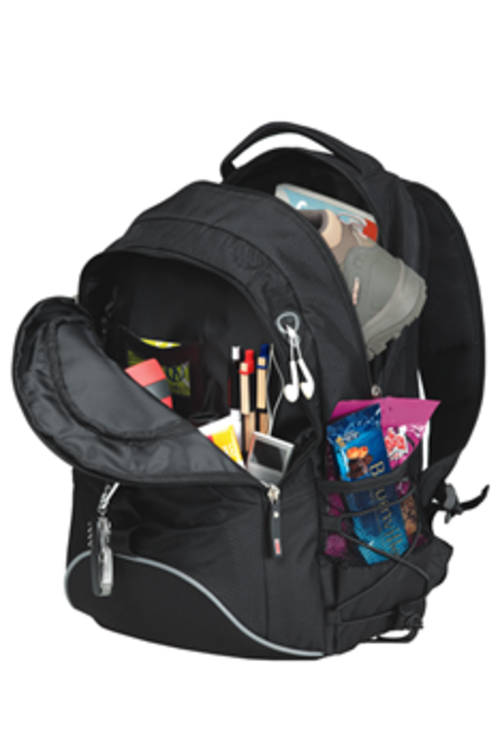 Luca  Backpack with laptop compartment - black - New - Barron