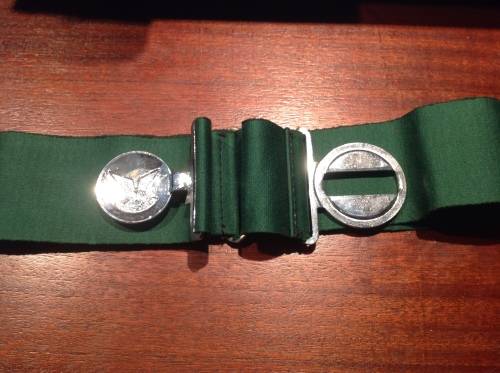 Rhodesian ARMY ----SELOUS SCOUT ------stable belt -