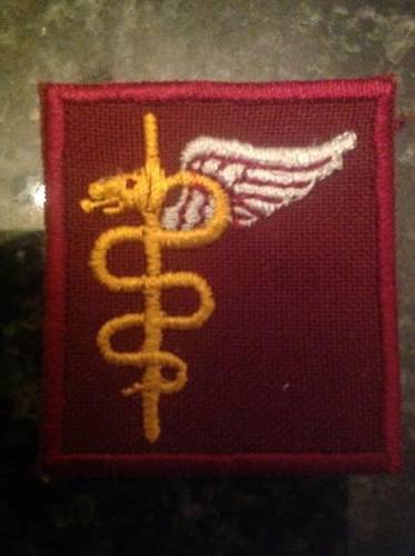 SANDF ops  medic badge