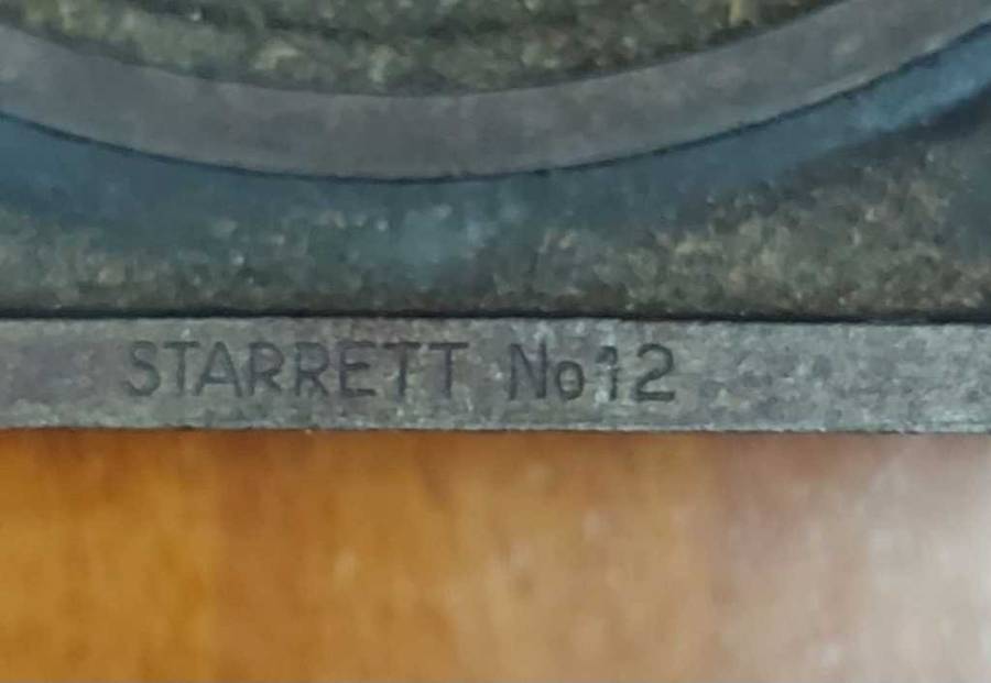 X1 Vintage Starrett No.12 Level &  x1 Vintage W.Marple and Sons Clamp