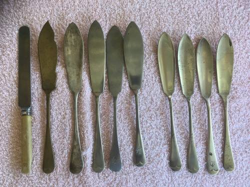 Vintage Sheffield (Silver Plated) Cutlery Lot - 27 Pieces