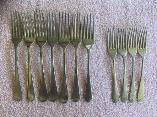 Vintage Sheffield (Silver Plated) Cutlery Lot - 27 Pieces