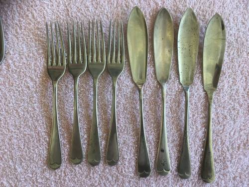 Vintage Sheffield (Silver Plated) Cutlery Lot - 27 Pieces