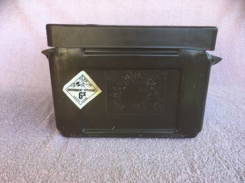 ***Spring Sale*** Medium Sized Metal Military Ammo Box (x4) - price per box