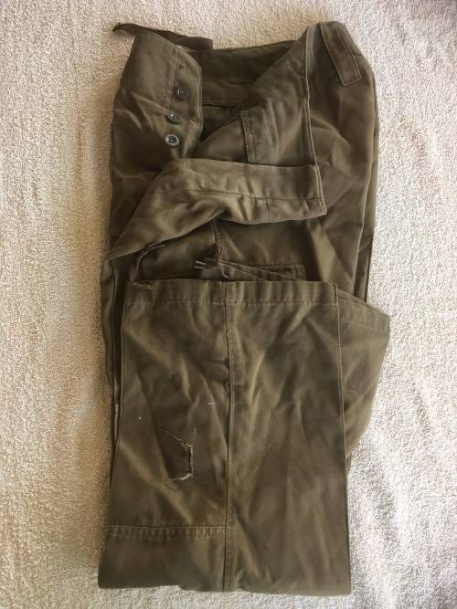 SADF army brown pants (1980s) - size medium