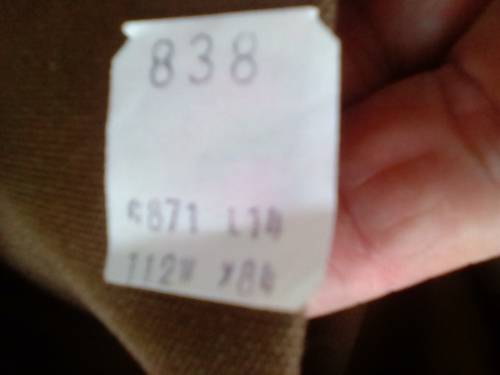 SADF brown pants -excellent condition