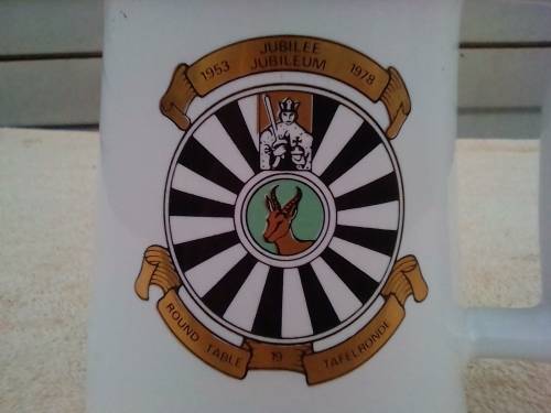 ROUND TABLE JUBILEE MUG 1953 -1978