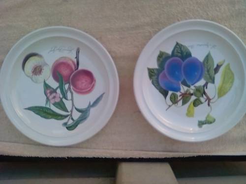 PORT MEIRION 7 X DINNER PLATES -GOOD CONDITION
