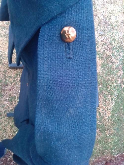 SAAF TUNIC JAKET -ARMPIT TO ARMPIT 53 CM