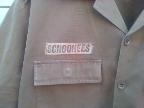 SADF SHORT SLEEVE SHIRT -USED CONDITION
