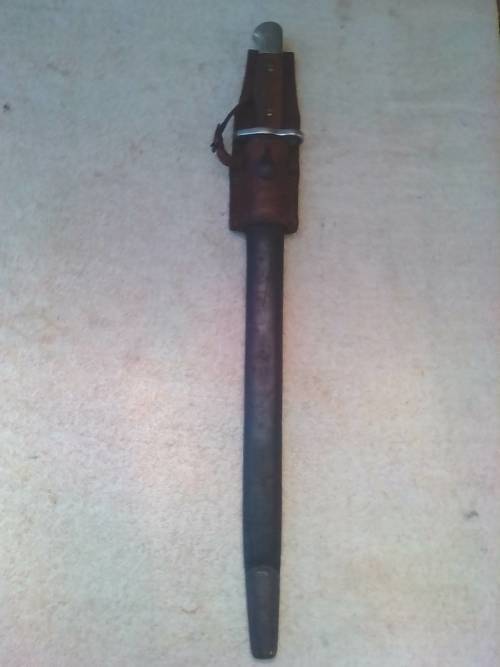 BAYONET WITH MARKINGS