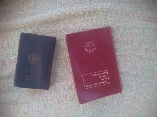TROEPIE BIBLES -SOLD AS LOT