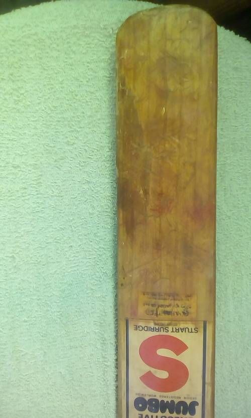 VINTAGE SS JUMBO CRICKET BAT -USED CONDITION