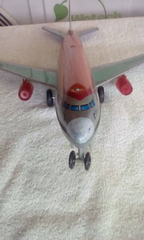 TIN AIRCRAFT -BATTERY OPERATED NOT TESTED