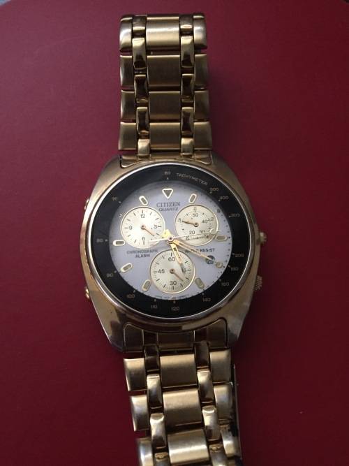 Citizen chronograph alarm quartz  GN-4-S