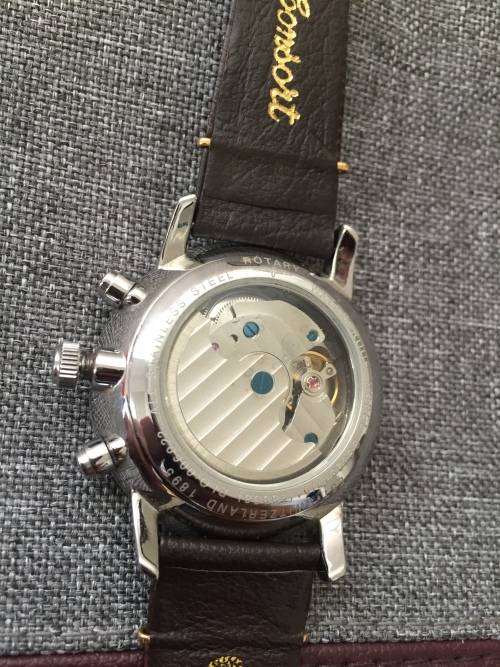 Rotary triple date moonphase watch- automatic