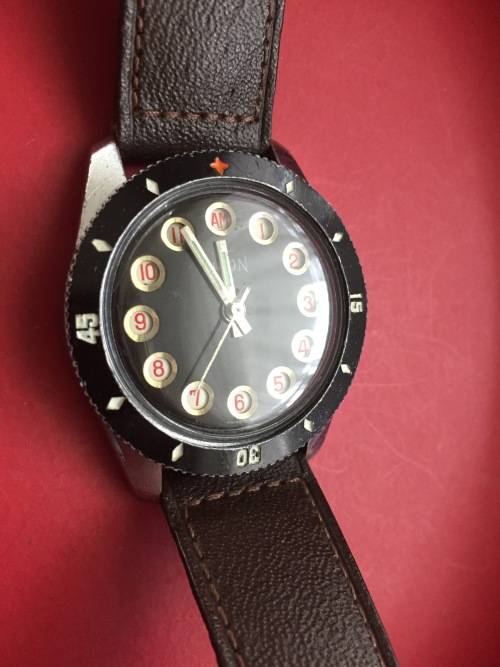 Orion 24 hour dial watch- manual wind