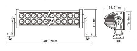 LED Bar Light 72W