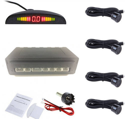 HOT ITEM !!!!  Car  Parktronic LED Reaverse Sensor With 4 Sensors