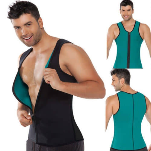 New Slimming Vest Gym Clothing Neoprene Shaper Men Slimming Belt Body Shaper Corset Posture Waist Tr